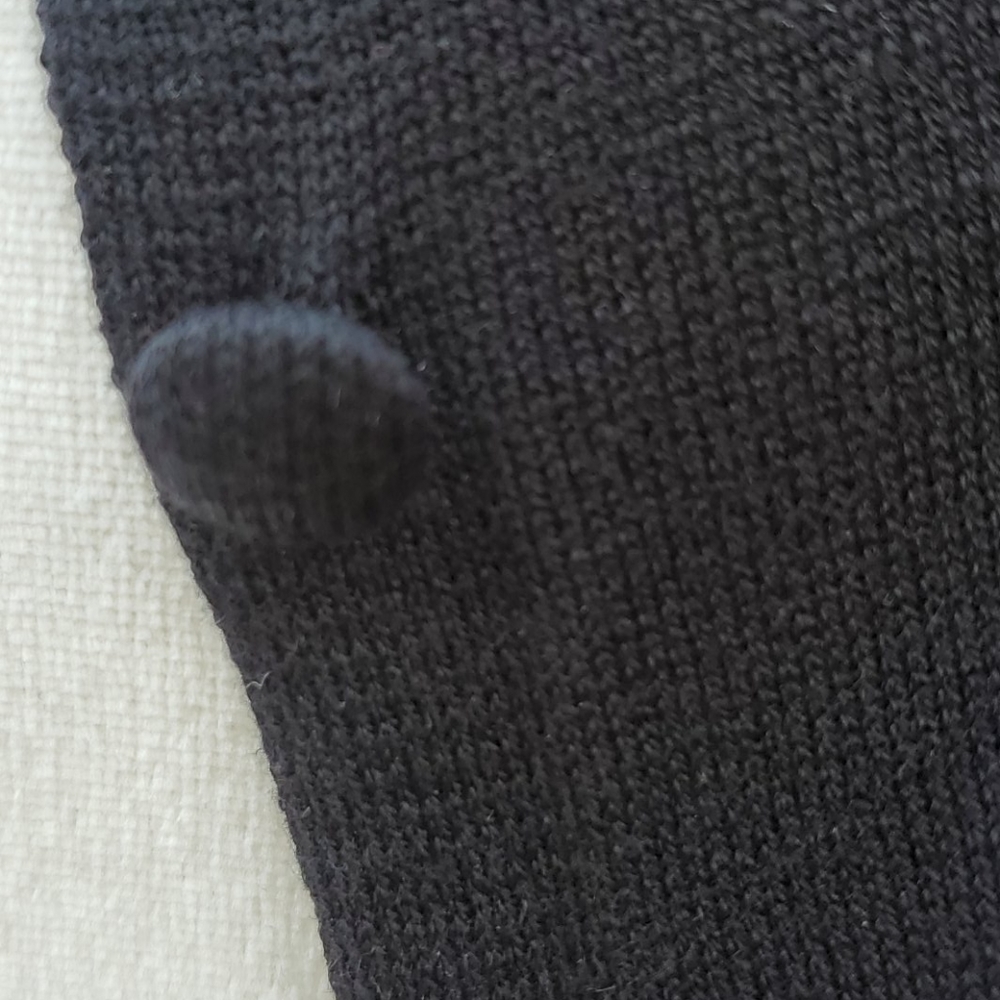 TALBOTS BLACK CARDIGAN SIZE SMALL - Picture 5 of 7